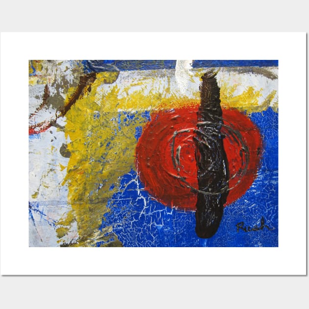 Rush red blue yellow Wall Art by robrush47